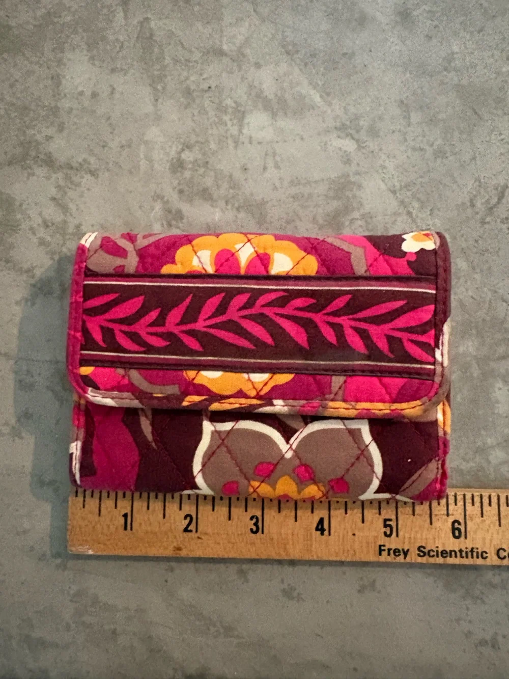 Vera Bradley wallet in the retired “Carnaby floral” pattern